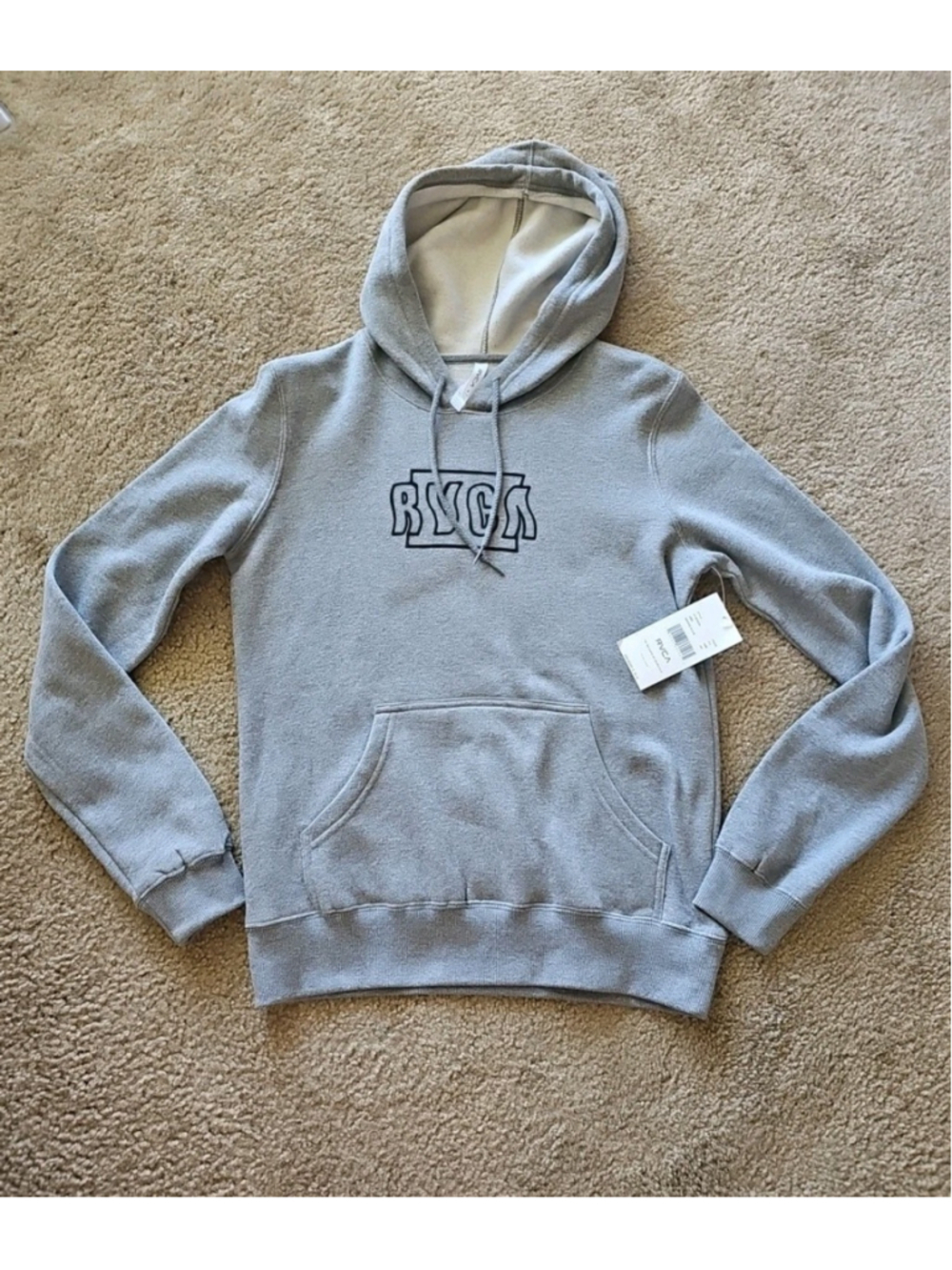 RVCA Women's Gray Swerve Hoodie Size SMALL - NEW